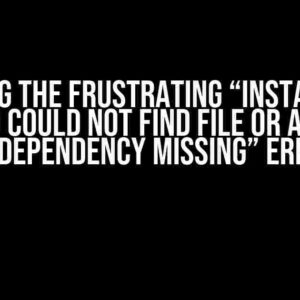 Solving the Frustrating “InstallUtil claiming could not find file or assembly or dependency missing” Error